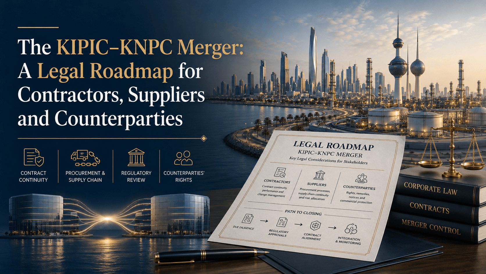 The KIPIC–KNPC Merger: A Legal Roadmap for Contractors, Suppliers and Counterparties